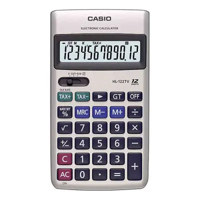 Casio HL-122TV Handheld Calculator